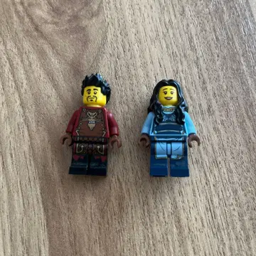 정품 LEGO 닌자고 레이 마야 미니 피규어