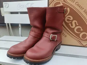 웨스코 엔지니어 부츠 보스 9E 적갈색