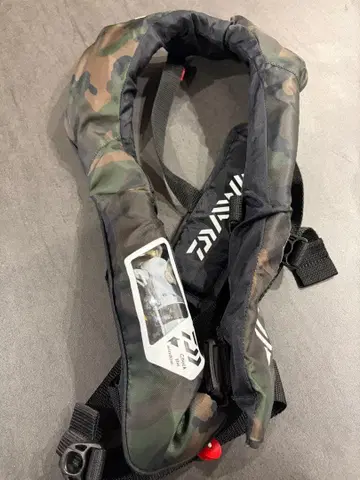 다이와 DF-2021 DAIWA 벚꽃 마크 자동 팽창식 구명 조끼