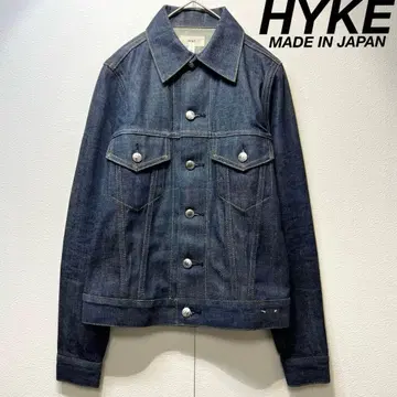 레어 HYKE 하이크 고급 type3 디자인 데님 자켓 1