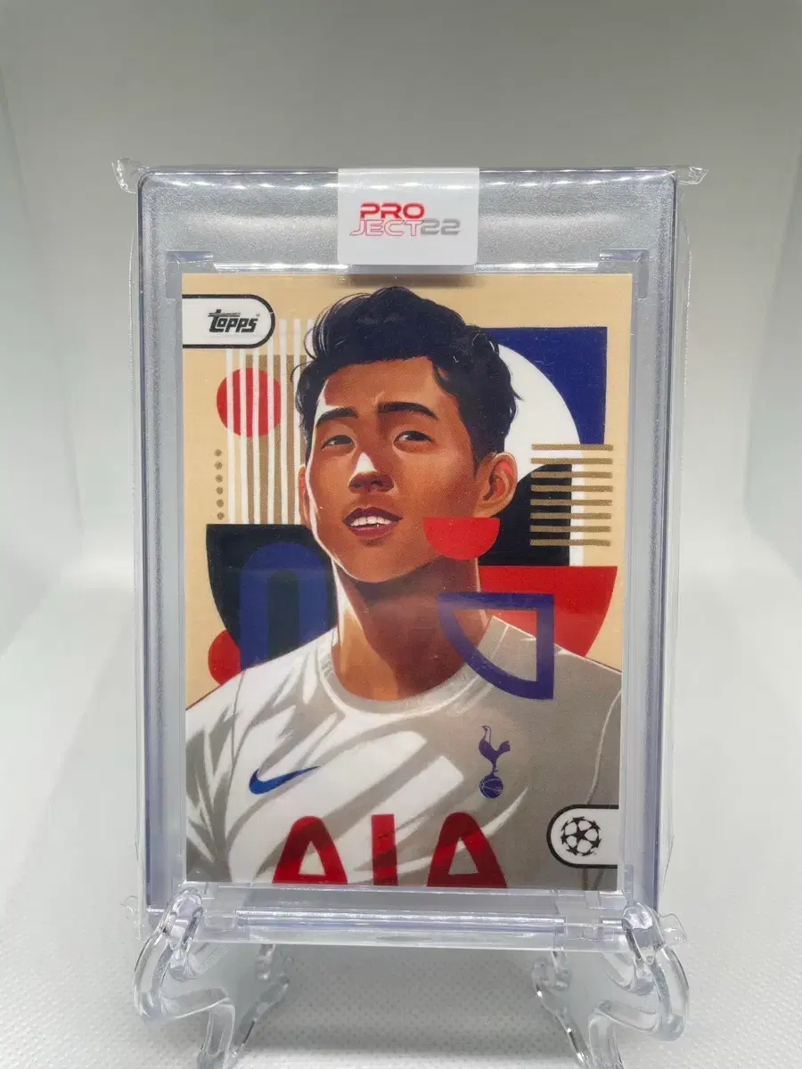 토트넘 손흥민 Topps 프로젝트22 축구 카드