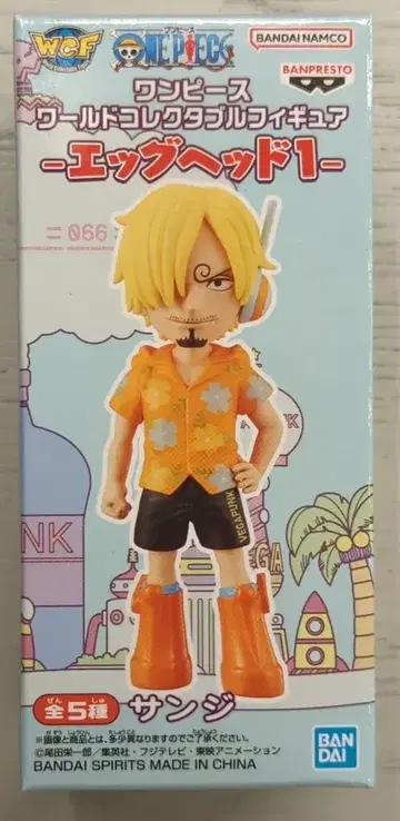 BANDAI SPIRITS 월드 컬렉터블 피규어 에그헤드 1 상디