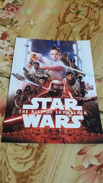 스타 워즈 에피소드 9 영화 팜플렛 + 여권 케이스