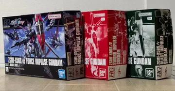 미조립 HG 임펄스 건담 포스/소드/블라스트 3종 세트