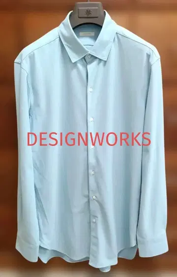 [ 시착만 한 상품, 새상품급 ] 디자인 웍스 긴팔 셔츠 스카이블루