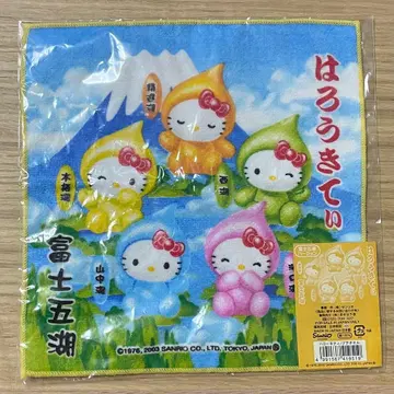 헬로키티 지역 한정 키티 손수건 핸드 타월 5점 세트