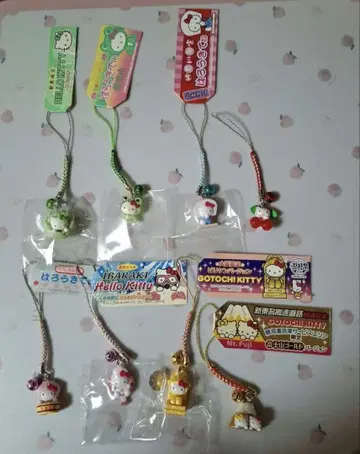 지역 한정 키티 스트랩 8개 세트