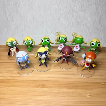 개구리 중사 케로로 피규어 세트 10체