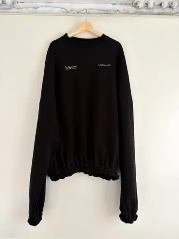 신야 코즈카 Ordinary Life 2024AW 블랙 트레이닝복