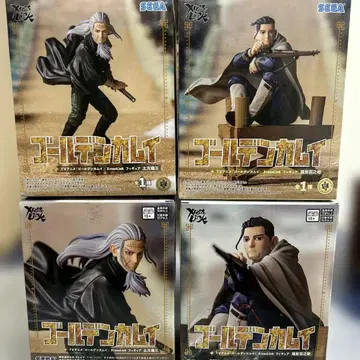 골든 카무이 히지카타 토시조와 오가타 햐쿠노스케 액션 피규어 4체 세트