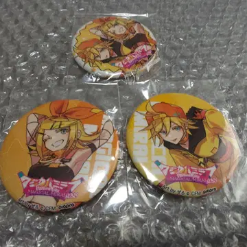[ 보컬로이드 ] 매지컬 미라이 2023 캔뱃지 카가미네 린 카가미네 렌