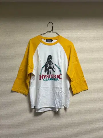 HYSTERIC GLAMOUR 래글런 슬리브 T셔츠 L