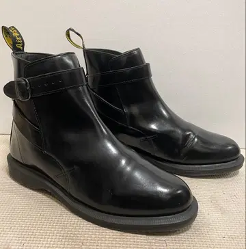 닥터마틴 벨트 사이드 고어 부츠 UK6 첼시 가죽