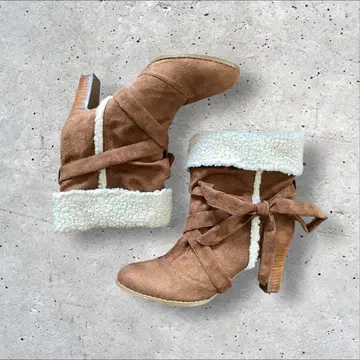 00s vintage 페어리 그런지 숏부츠 y2k 모리걸