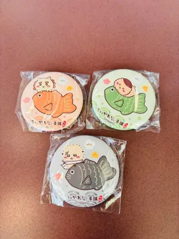 치이카와 (먼작귀) 캔뱃지 3개 세트