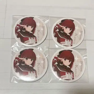 아리마 카나 복권 랙 캔뱃지 4개 세트