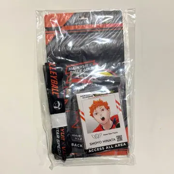 하이큐!! 백스테이지 패스풍 카드 홀더