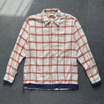 FNS FINESSE X Good enough 플란넬 셔츠 체크 우라하라