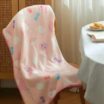 한국 한정판 빤쮸토끼 무릎담요 담요 일본 미발매 새상품