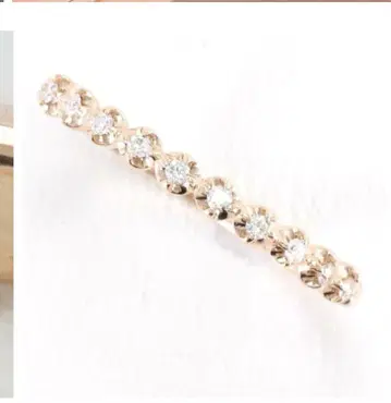 K10 PG 핑크 골드 다이아몬드 반지 0.07 캐럿