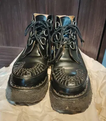 조지 콕스 하이컷 러버 솔 UK7