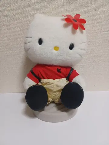 헤이세이 레트로 카오하나 헬로키티 봉제 인형 25cm