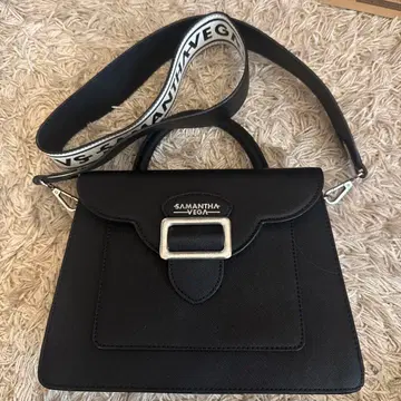 사만사 사만사베가 숄더백 탑 핸들 2way 블랙
