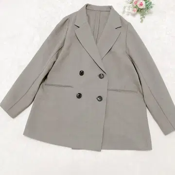 [컨디션 최상] 글로벌 워크 오테락 더블 자켓 그레이지 S 봄 시즌