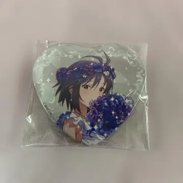 키쿠치 마코토 아이돌 마스터 밀리언 라이브! 하트형 캔뱃지 vol.1