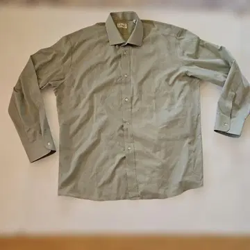 d'azay 카키 계열 긴팔 셔츠 사이즈 Xl [ 프랑스제 ]