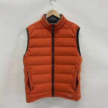 Eddie Bauer 다운 베스트 남성용 L 사이즈 오렌지