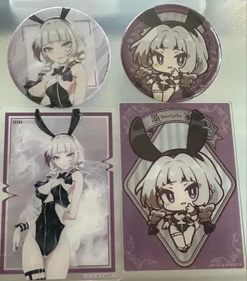 사망유희로 먹고 산다. 묵가 캔뱃지 아크릴 카드