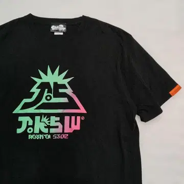 [ 레어 ] Splatoon2 스프라툰 건가제 락 T셔츠 XL 블랙