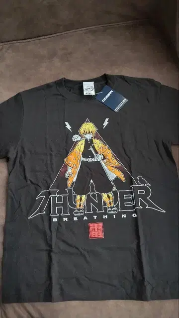 귀멸의 칼날 젠이츠 셔츠 남성용 M