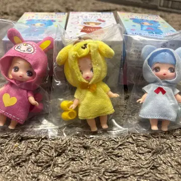푸치 리카짱 인형 3체 세트