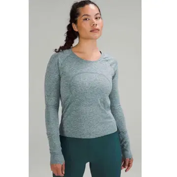 룰루레몬 긴팔 상의 허리 길이 6