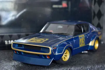 1/18 교쇼 스카이라인 2000GT-R 레이싱 켄메리