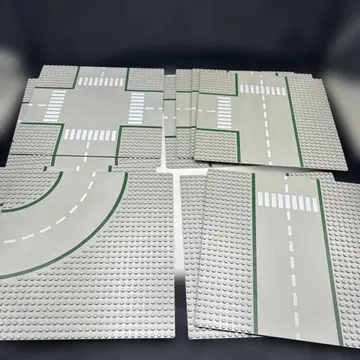 LEGO 도로 플레이트 세트 10개 세트
