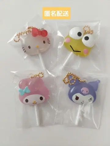 산리오 컬러풀 캔디 참 키티 케로피 마이멜로디 쿠로미