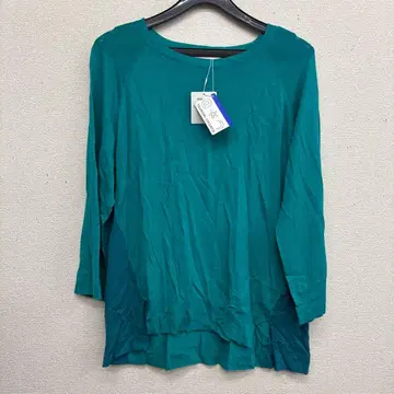 TSUMORI CHISATO 멘모달 니트탑 그린