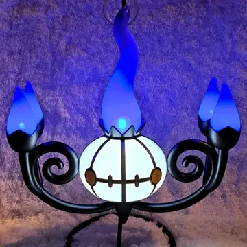 샹데라 불꽃이 반짝이는 LED 라이트 포켓몬스터