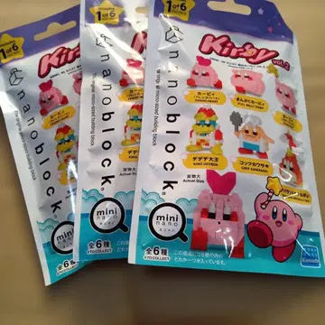 나노블럭 커비 vol.2 미개봉 3개