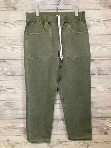 GoodOn 굿온 맨투맨 팬츠 S 그린 올리브 세이지