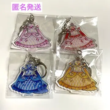 새상품 아이프리 DMM 스크래치 코디 모티브 키링 4개 묶음 판매