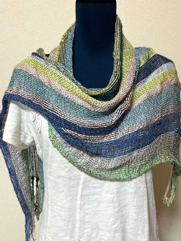 사오리 직조 숄 스톨 폭 30cm 길이 170cm+프린지 NO.104