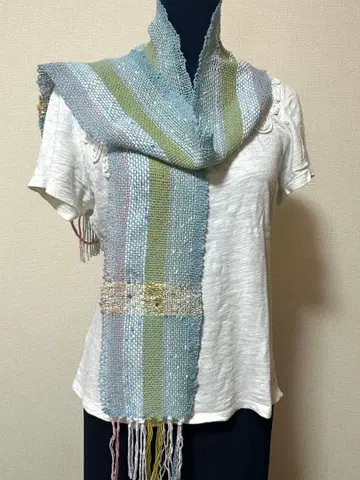 사오리 직조 숄 스톨 폭 13cm 길이 160cm+프린지 NO.106