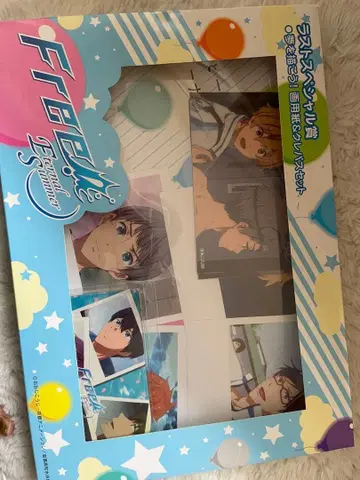 Free! 엽서 & 마커 세트 라스트 원상