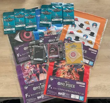 ONE PIECE CARD GAME 제일복권 세트