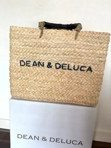 DEAN & DELUCA 스트로 토트백