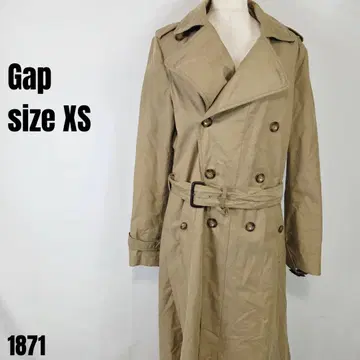 Gap 갭 베이지 트렌치코트 브라운 계열 XS 1871